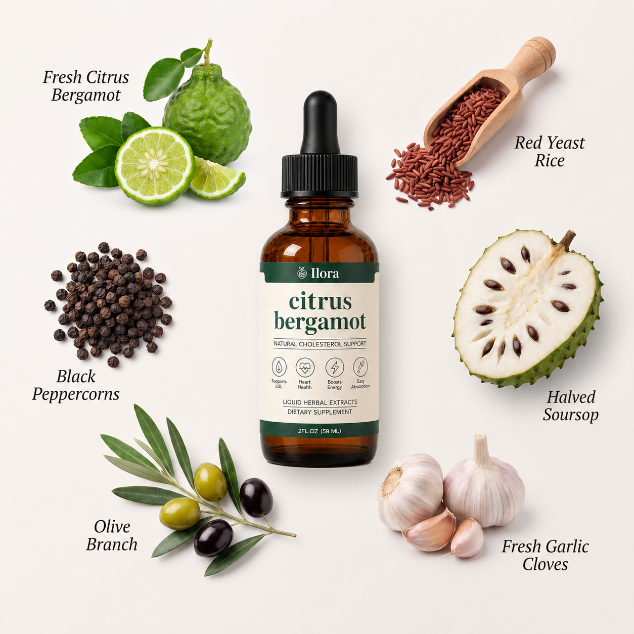 Citrus Bergamot Cholesterol Drops
