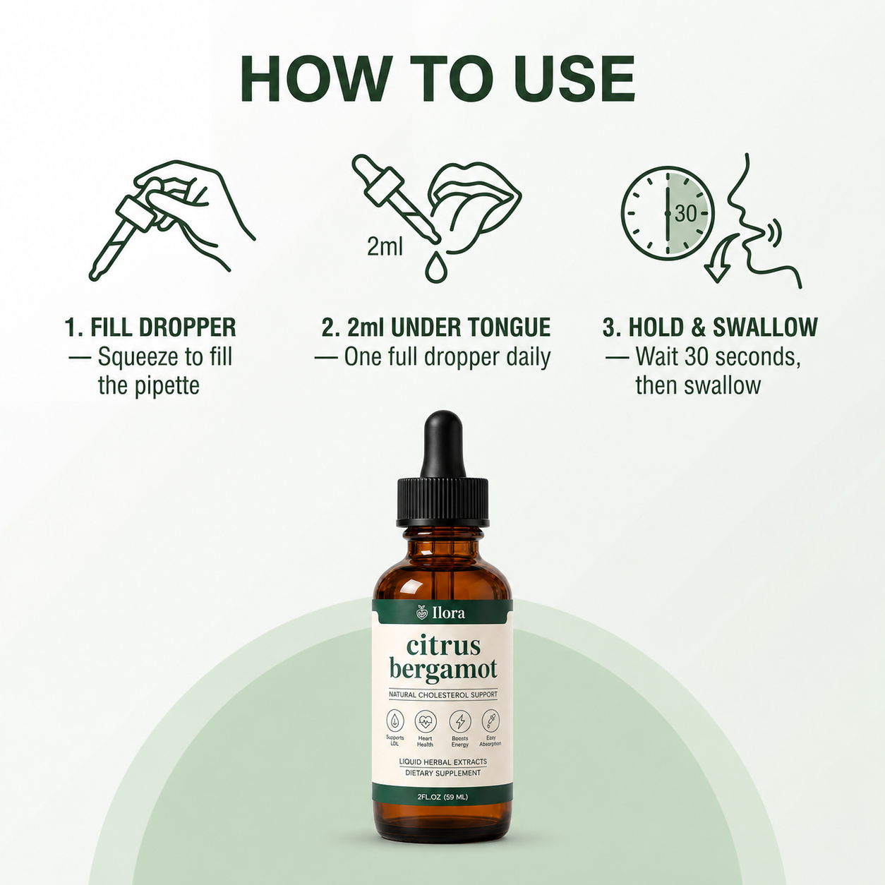 Citrus Bergamot Cholesterol Drops