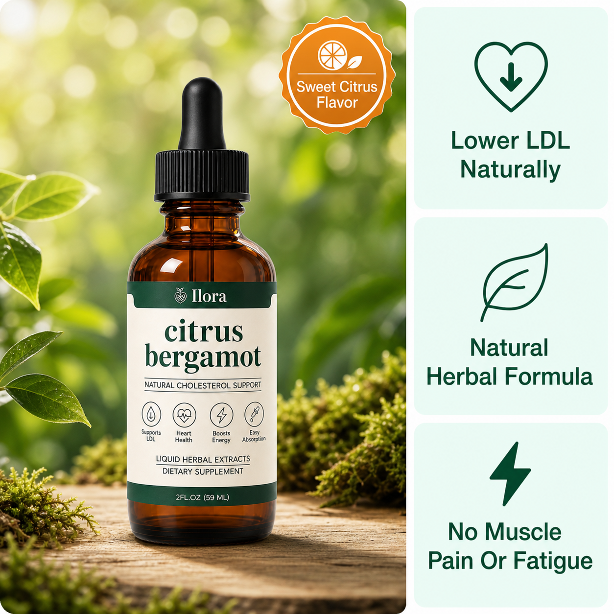 Citrus Bergamot Cholesterol Drops